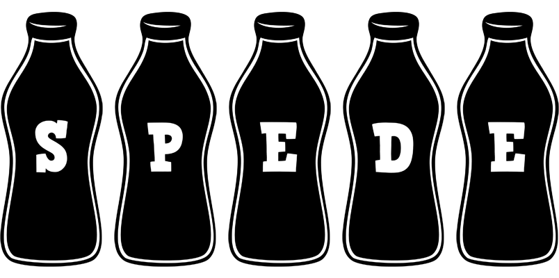 Spede bottle logo