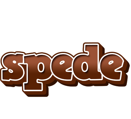 Spede brownie logo