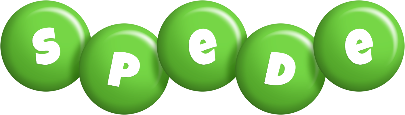 Spede candy-green logo