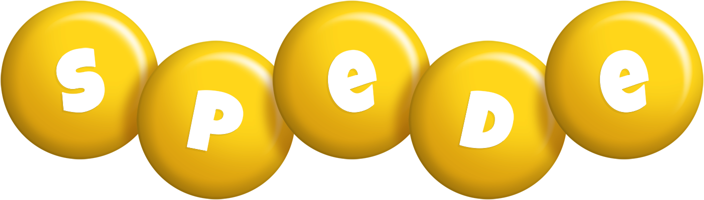 Spede candy-yellow logo