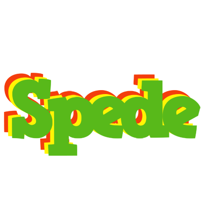 Spede crocodile logo