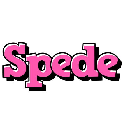 Spede girlish logo