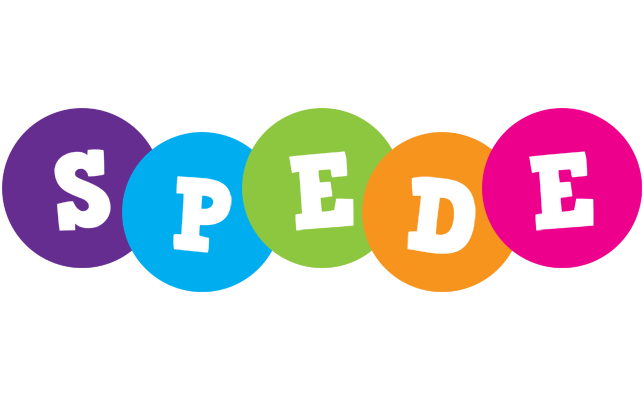 Spede happy logo