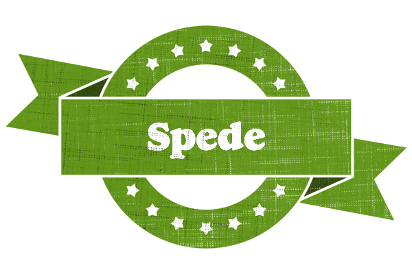 Spede natural logo