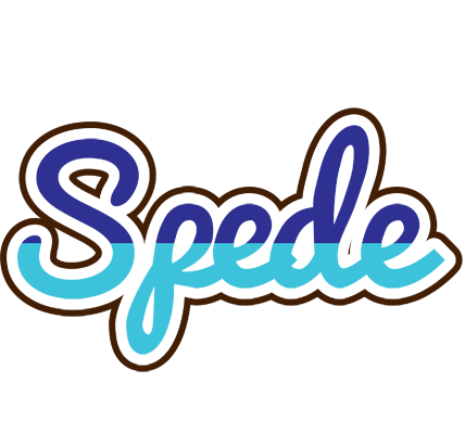 Spede raining logo