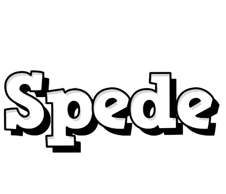 Spede snowing logo