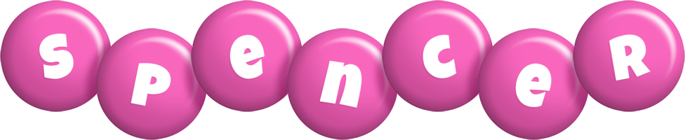 Spencer candy-pink logo