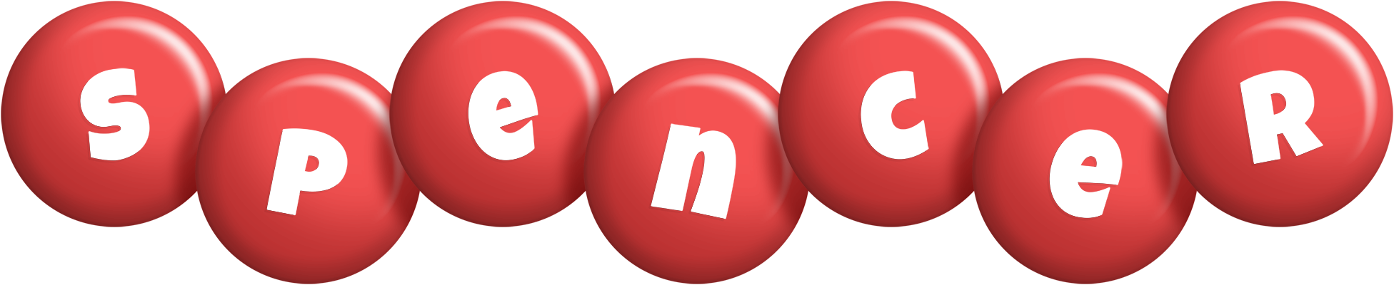 Spencer candy-red logo