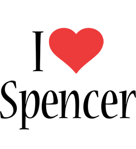 Spencer i-love logo