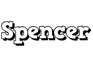 Spencer snowing logo