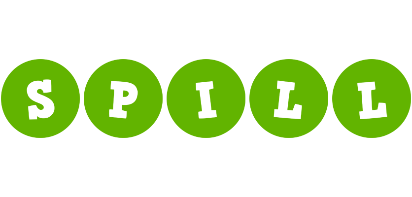 SPILL logo effect. Colorful text effects in various flavors. Customize your own text here: https://www.textgiraffe.com/logos/games/