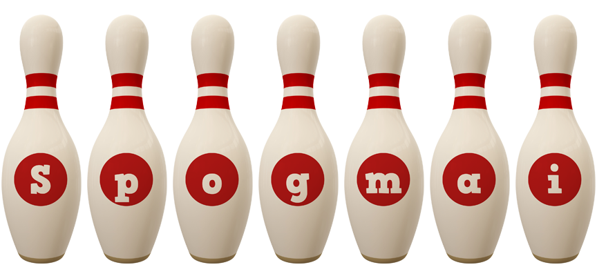 Spogmai bowling-pin logo
