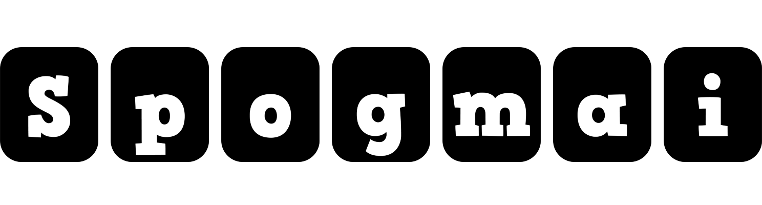 Spogmai box logo