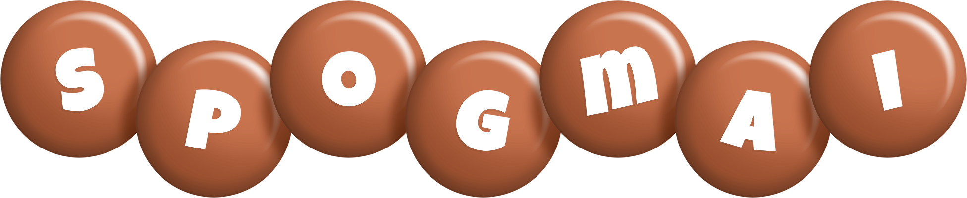 Spogmai candy-brown logo