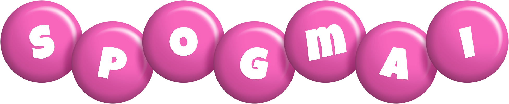 Spogmai candy-pink logo