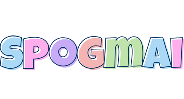 Spogmai pastel logo