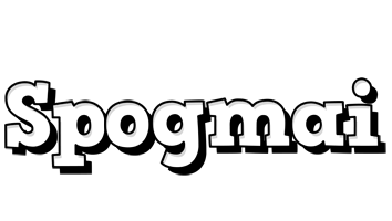 Spogmai snowing logo