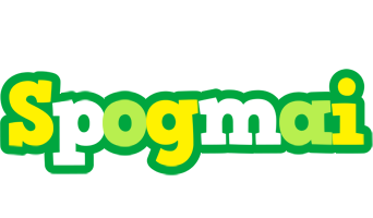 Spogmai soccer logo