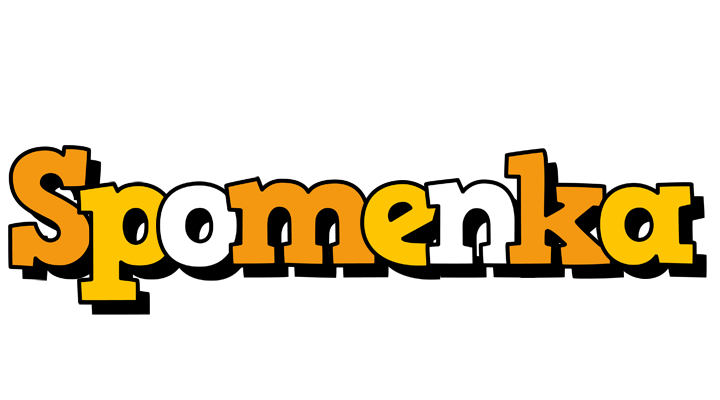 Spomenka cartoon logo