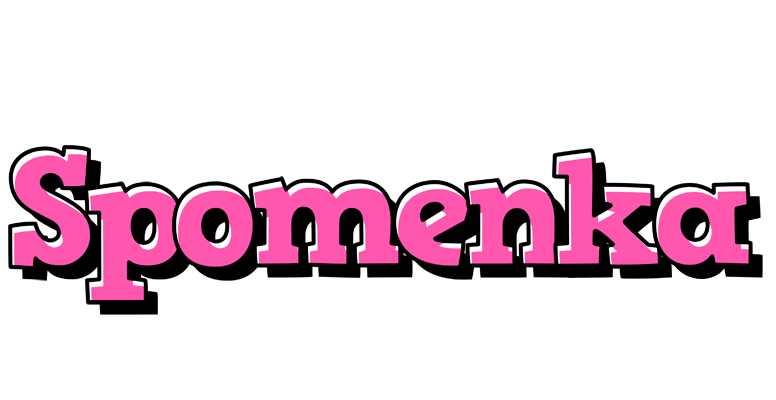 Spomenka girlish logo