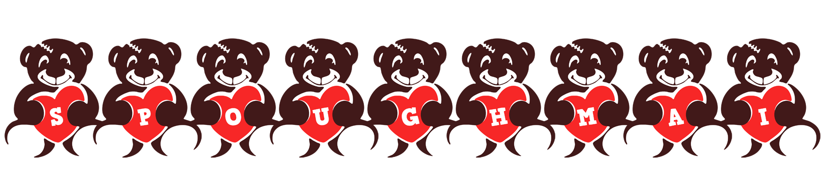 Spoughmai bear logo