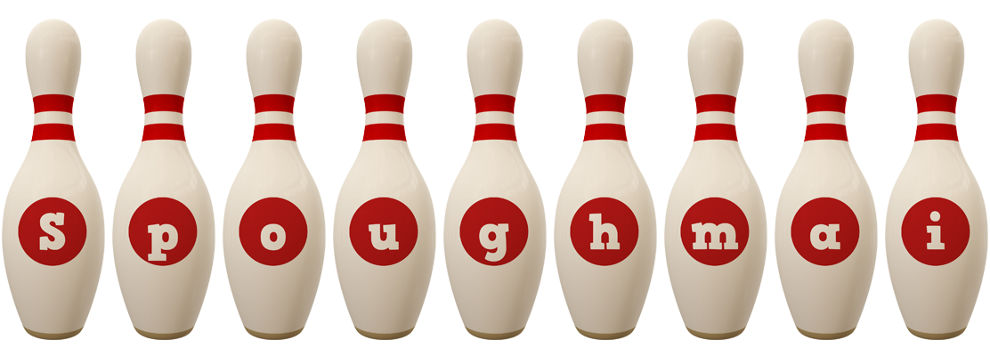 Spoughmai bowling-pin logo