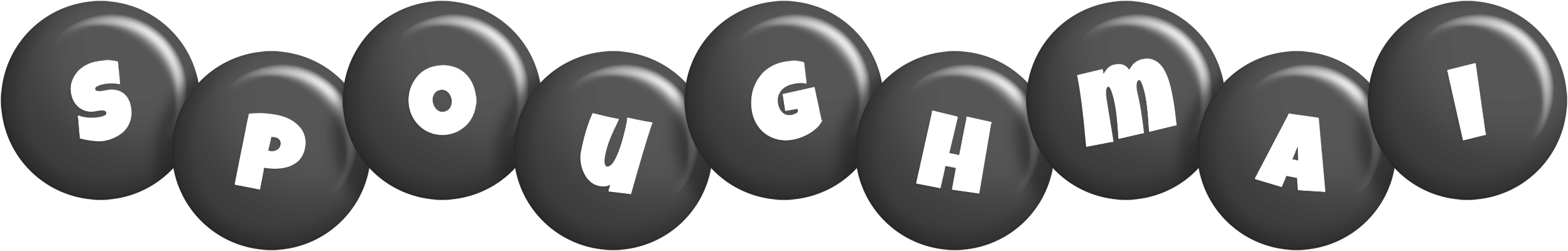 Spoughmai candy-black logo