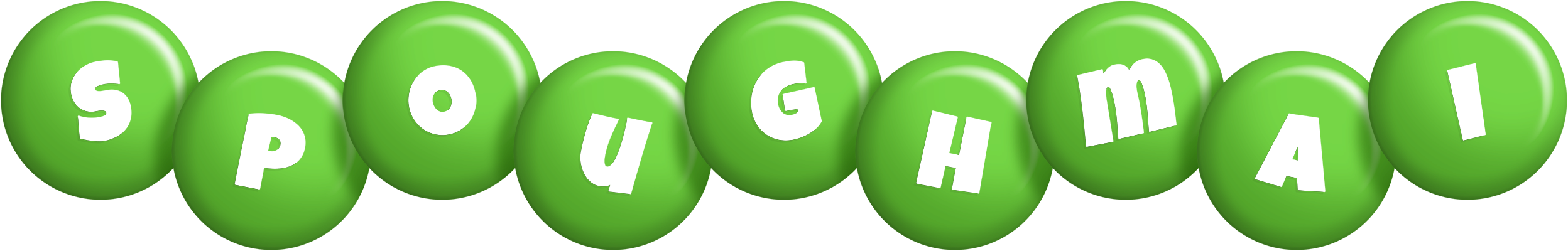 Spoughmai candy-green logo