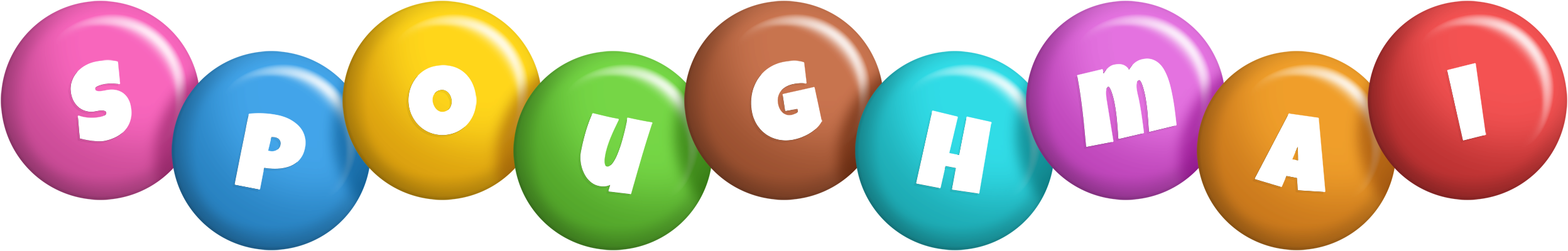 Spoughmai candy logo
