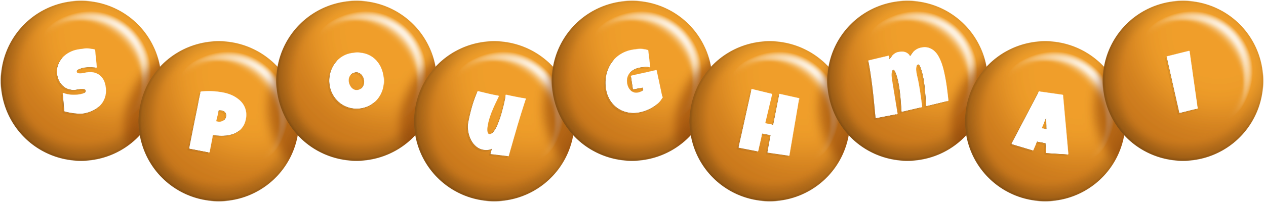 Spoughmai candy-orange logo