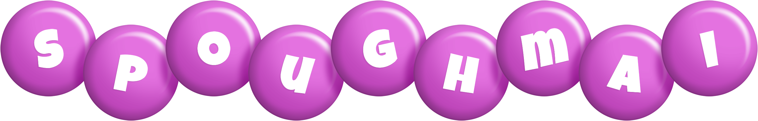 Spoughmai candy-purple logo