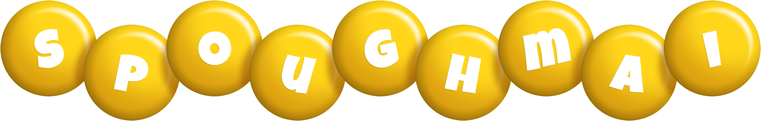 Spoughmai candy-yellow logo