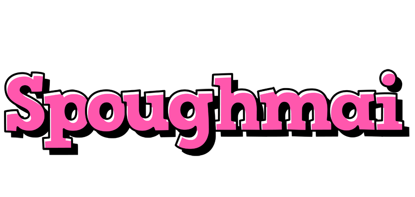 Spoughmai girlish logo