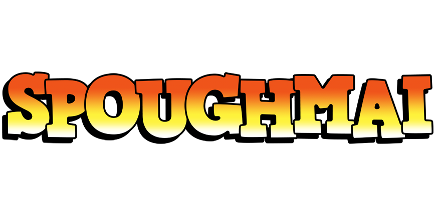 Spoughmai sunset logo