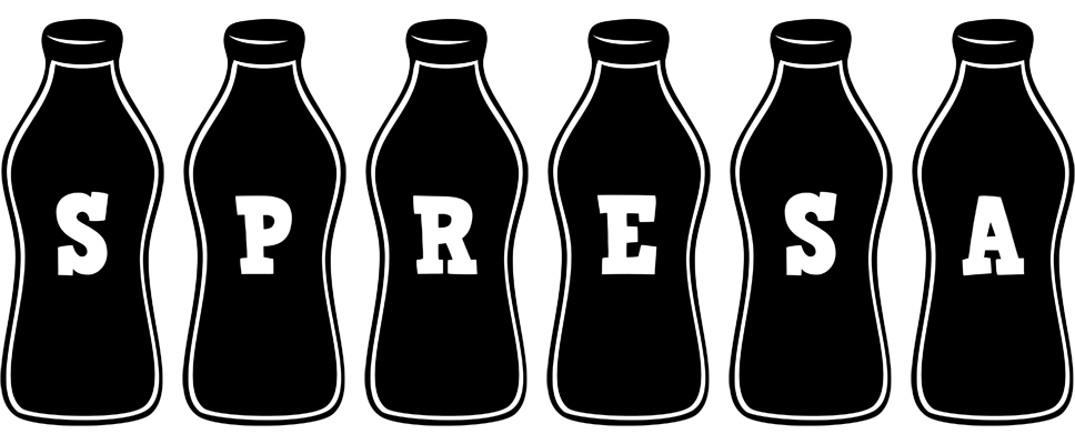 Spresa bottle logo