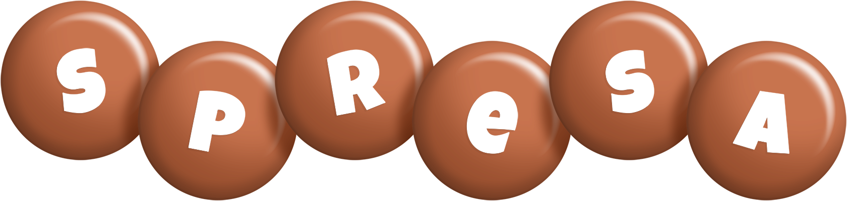 Spresa candy-brown logo