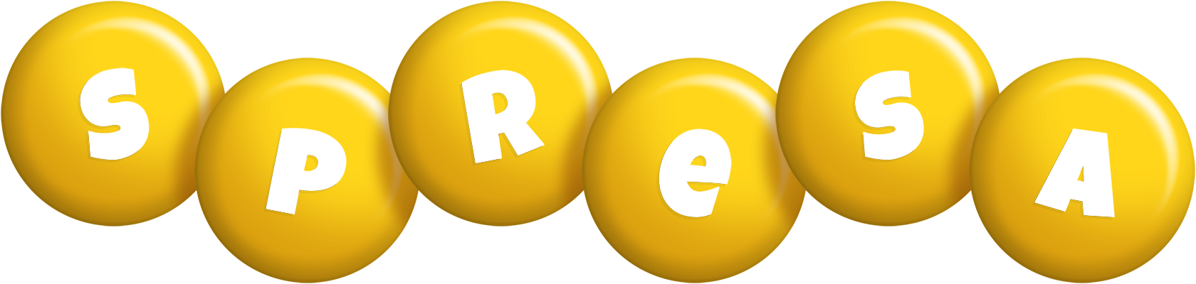Spresa candy-yellow logo