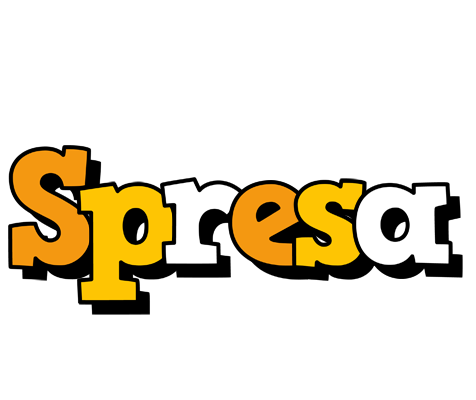 Spresa cartoon logo