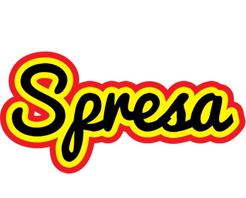 Spresa flaming logo