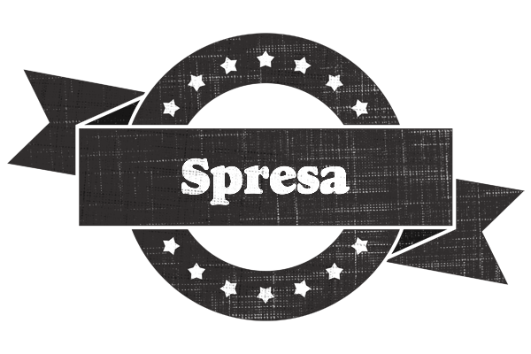 Spresa grunge logo