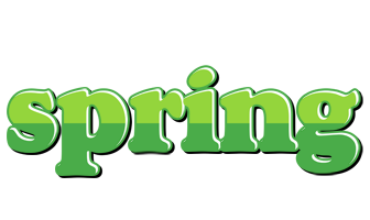 Spring apple logo