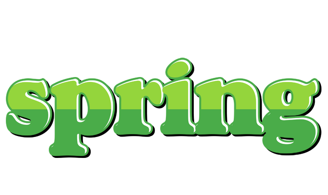Spring apple logo