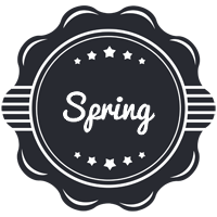 Spring badge logo