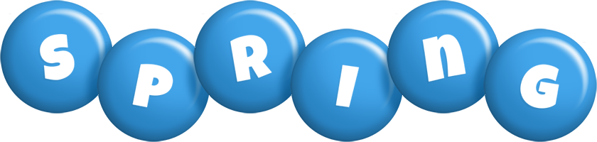 Spring candy-blue logo