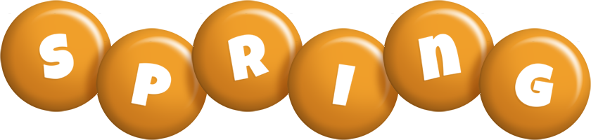 Spring candy-orange logo