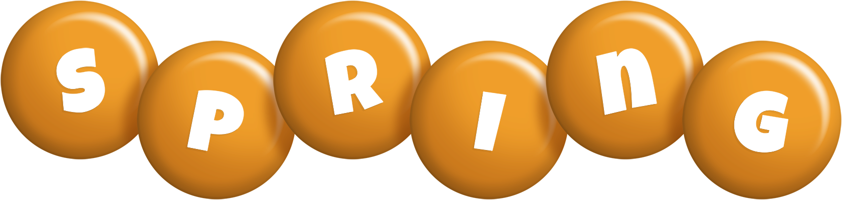 Spring candy-orange logo