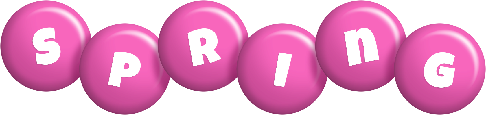 Spring candy-pink logo