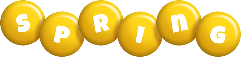 Spring candy-yellow logo
