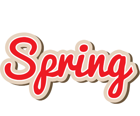 Spring chocolate logo