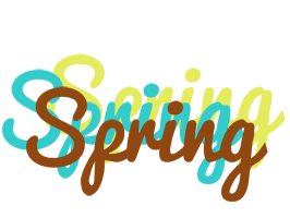 Spring cupcake logo